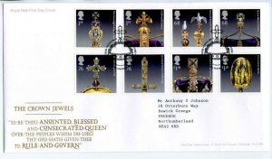 GB 2011 Crown Jewels Set FDC Tallents House Cancel 