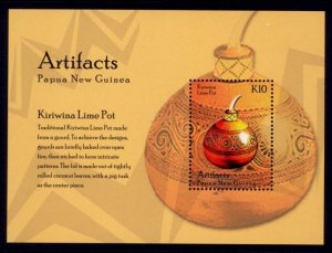 Papua New Guinea Sc# 1763 MNH Artifacts (S/S)