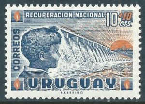 Uruguay, Sc #B6, MNH