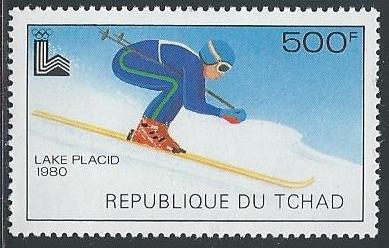 Chad SC# 386 MNH SCV$3.50 Winter Olympics