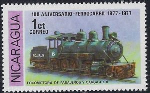 Nicaragua 1079 MNH 1978 issue (102)(ad4675)