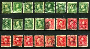 U.S. #331/332 USED SET