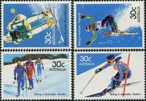 Australia 1984 SG915 Skiing set MLH