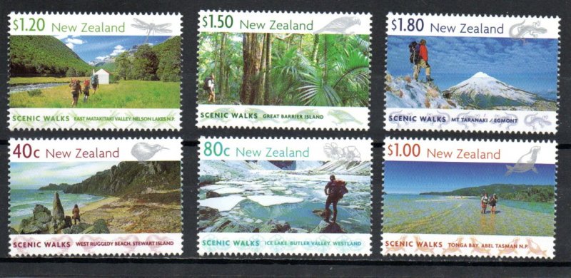 New Zealand 1602-1607 MNH