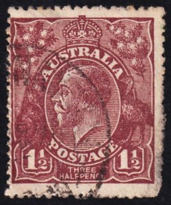 Australia Scott 24 (1918) Used G C