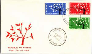 Cyprus, Worldwide First Day Cover, Europa