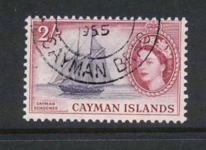 Cayman Islands 1953 2s Ziroma (Schooner)(SG159)(fu)