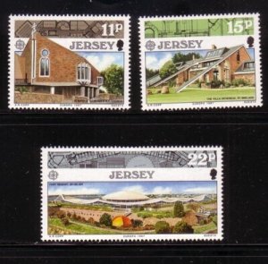 Jersey Sc 423-25  1987 Europa stamp set mint NH