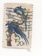 C71 Columbia Blue Jays  20 cent used Air Mail