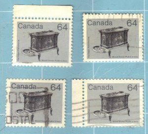 CANADA SC #932 USED 64c 1982-87 WOOD STOVE