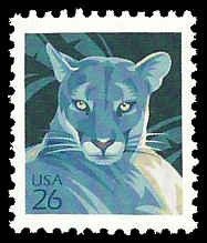 PCBstamps   US #4137 26c Wildlife-Florida Panther, MNH, (14)