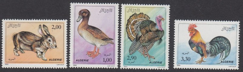 Algeria 929-32 Farm Animals mnh