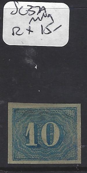 BRAZIL (P2302BB)   NUMERAL 10R BLUE SC 37A   MNG