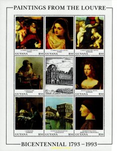 773719 MNH GUYANA 1993 PINTURA