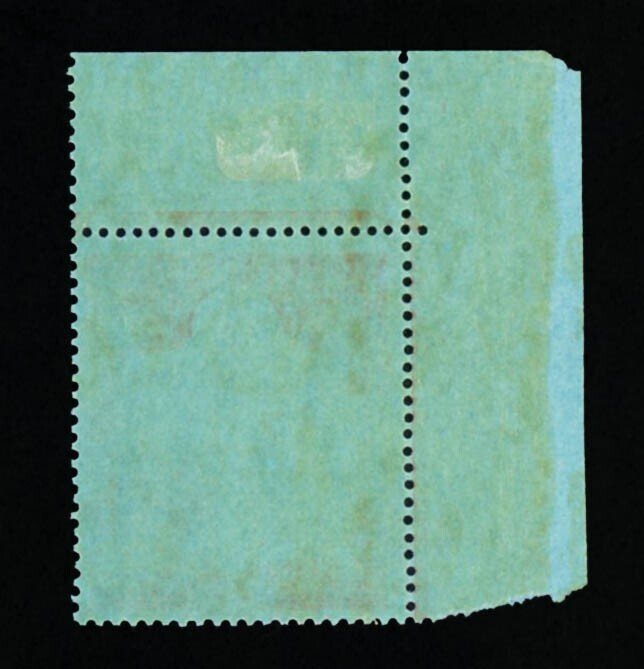 [BERMUDA] 1938 KGVI: 2s/6d SG 117 / Corner Plate Margin (MH)