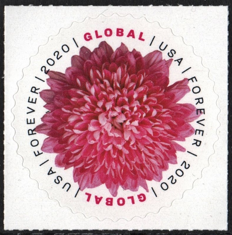 SC#5460 ($1.20) Chrysanthemum Global Single (2020) SA