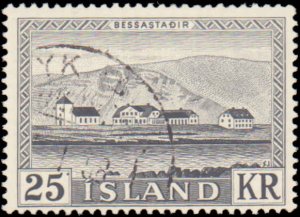 Iceland #305, Complete Set, 1957, Used