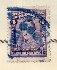 Colombia 1923-24 Early Issue Fine Used 4c. 172808