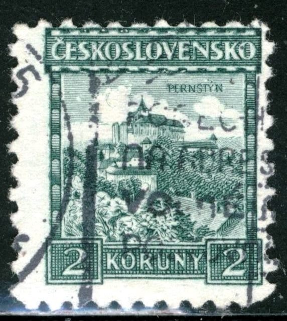 CZECHOSLOVAKIA - #134 - USED - 1929 - CZECH554NS18