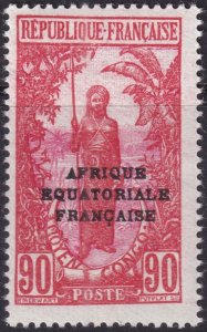 Middle Congo 1930 Sc 44 MLH*