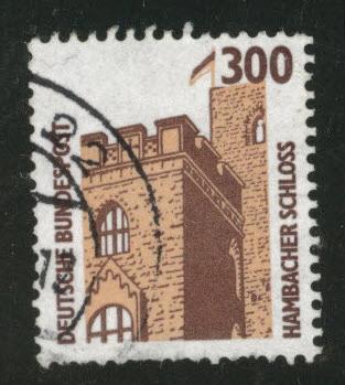 Germany Scott 1536 Used 1987-1996 Historic site stamp