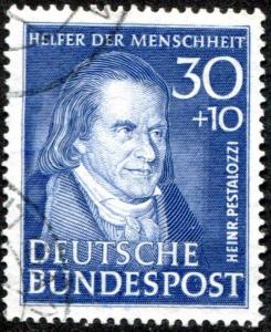 Germany # B323 VF Used       ** Free shipping **  Semi postal