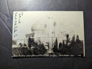 1928 USA LZ 127 Graf Zeppelin RPPC Postcard Cover to Augsburg Germany