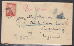 Poland - Sep 1947 Registered Cover to England