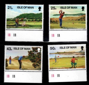 ISLE OF MAN  MNH** Scott 752-755  Golf set