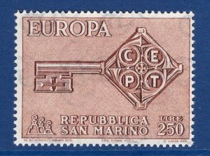 San Marino  #687  MNH   1968    Europa  key
