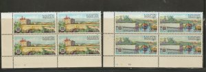 MALTA SG 584/5 1977 EUROPA MNH Blks of 4 