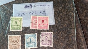 Germany # 280-285 mh