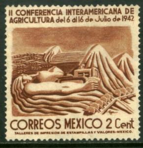MEXICO 777, 2c Agricultural Conference. Unused No Gum.