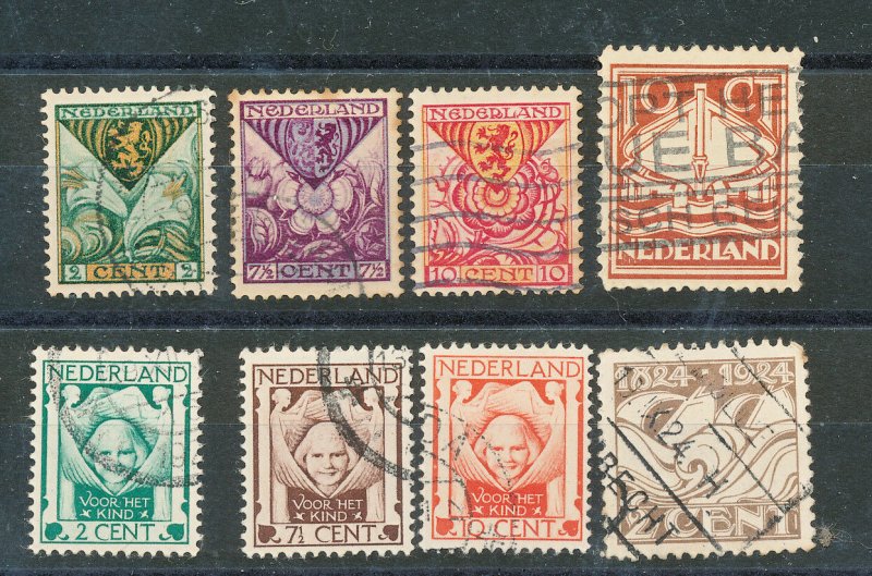 NEDERLAND 1924-5 USED LOT MICHEL CATALOG  VALUE $ 40