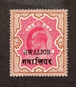 India Gwalior # 46 Mint!