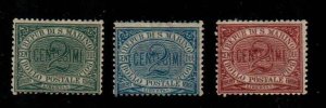 San Marino #1-3  Mint  Scott $66.00