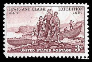 PCBstamps   US #1063 3c Lewis & Clark, MNH, (9)