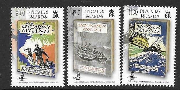 PITCAIRN ISLANDS SG874/6 2013 THE BOUNTY TROILOGY  MNH