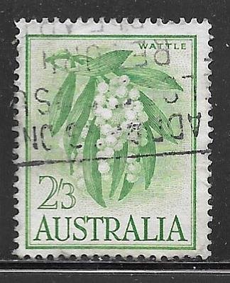 Australia 328A: 2/3 Wattle, used, VF