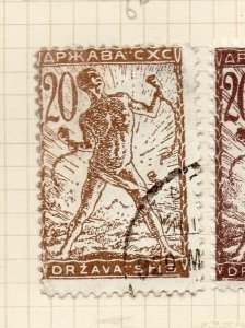 Jugoslavia 1919 Early Issue Fine Used 20h. NW-183729