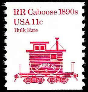 # 1905 MINT NEVER HINGED RAILROAD CABOOSE