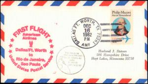 United States, Texas, First Flight, Argentina
