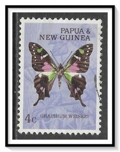 Papua New Guinea #211 Butterfly Used