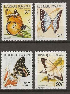 TOGO 1990 SG 2080/3 MNH