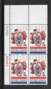 #1309 MNH Plate Block