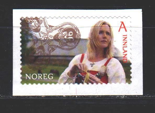 Norway. 2014. 1844 from the series. Girl in national costume. MNH.