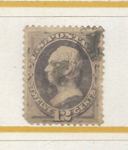 U.S.#151 The 1870 Henry Clay 12 Cent Used C.V. $200.00