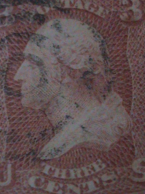 ​UNITED STATES-1861-SC#  64- WASHINGTON COVER-FANCY CANCEL-VF 163-YEARS OLD-