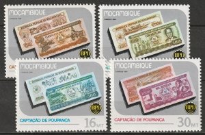 Mozambique 1986 Sc 1000-3 set MNH**