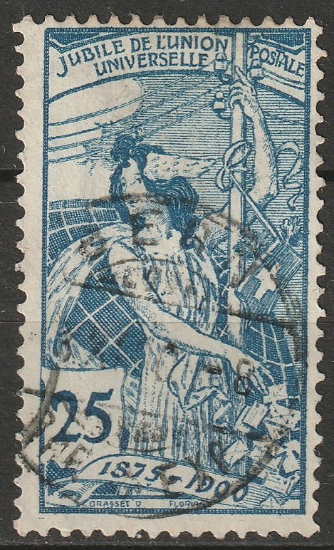 Switzerland 1900 Sc 100 used Bern CDS